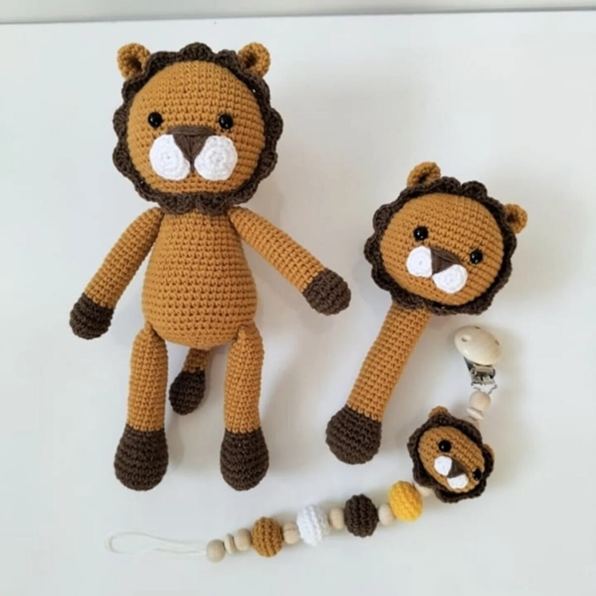 Amigurumi ручная работа органические моющиеся животные малыш милый Лев новорожденный спальный набор спутник погремушка и соска цепочка
Amigurumi ручная работа органические моющиеся животные малыш милый Лев новорожденный спальный набор спутник погремушка и соска цепочка