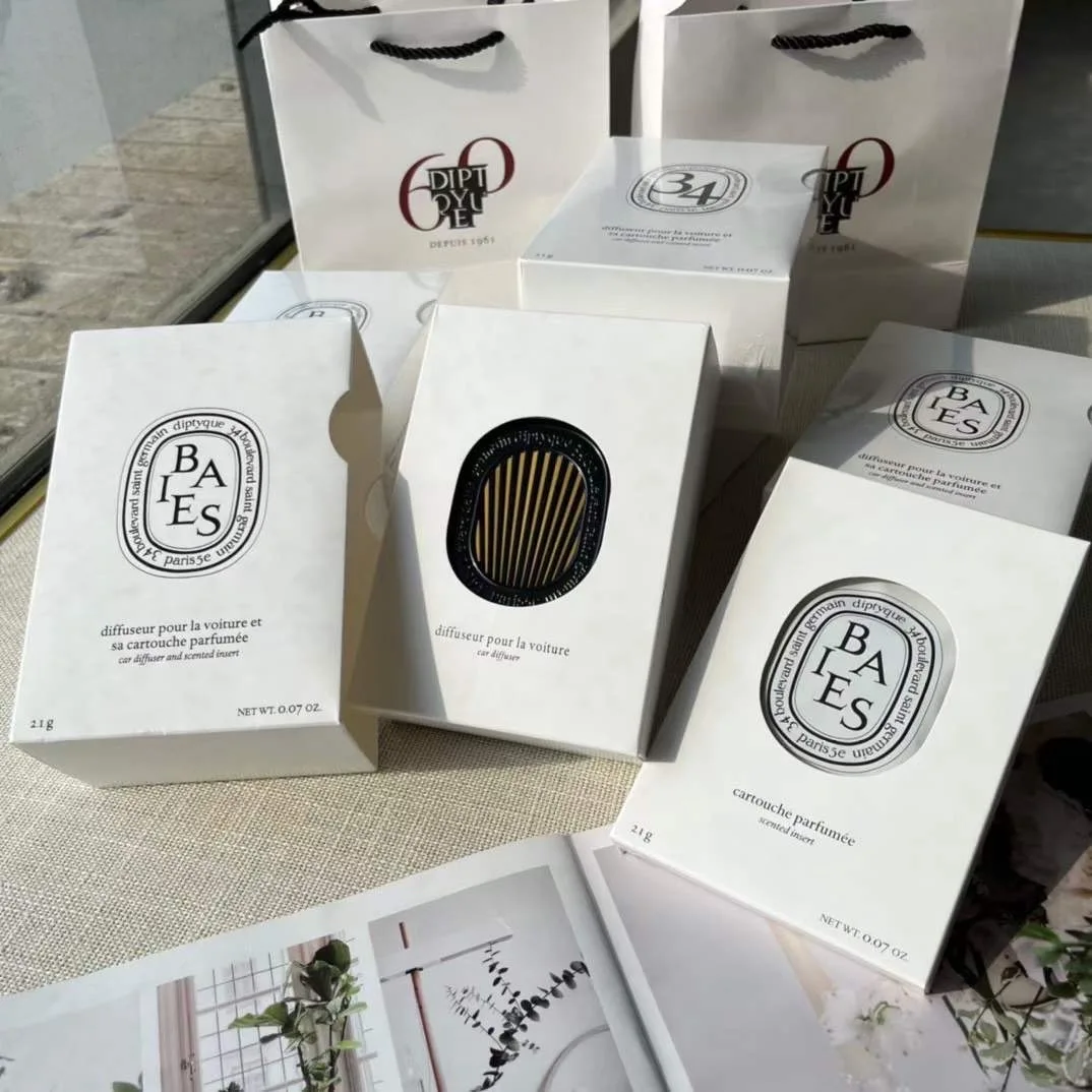 Diptyque Car Diffuser and Insert Set 0.07 Oz Fragrance Gift Car Accessories Berries Roses Fig Tree Orange Blossom 5 Scents
Diptyque Car Diffuser and Insert Set 0.07 Oz Fragrance Gift Car Accessories Berries Roses Fig Tree Orange Blossom 5 Scents
