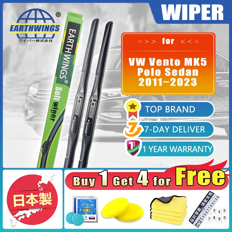 Windshield for Volkswagen Polo MK5 6R 6C 61 VW Vento Ameo Sedan 2011~2023 2014 Front Wiper Blades Brushes Windscreen Accessories
Windshield for Volkswagen Polo MK5 6R 6C 61 VW Vento Ameo Sedan 2011~2023 2014 Front Wiper Blades Brushes Windscreen Accessories