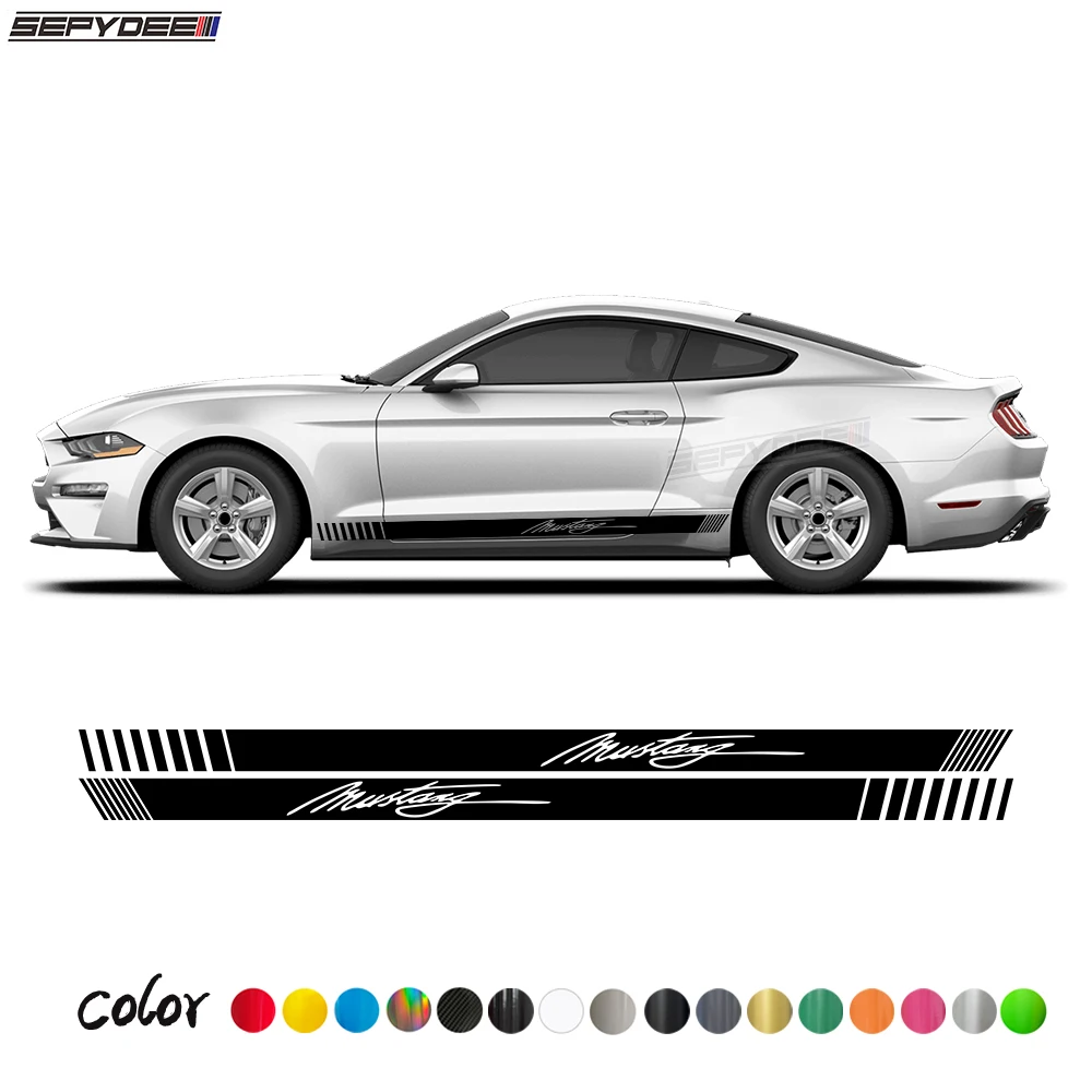 1 пара наклеек для боковой полосы кузова автомобиля для Ford Mustang дверь клавишная панель креативный текст графика виниловая пленка наклейки а...
1 пара наклеек для боковой полосы кузова автомобиля для Ford Mustang дверь клавишная панель креативный текст графика виниловая пленка наклейки а...