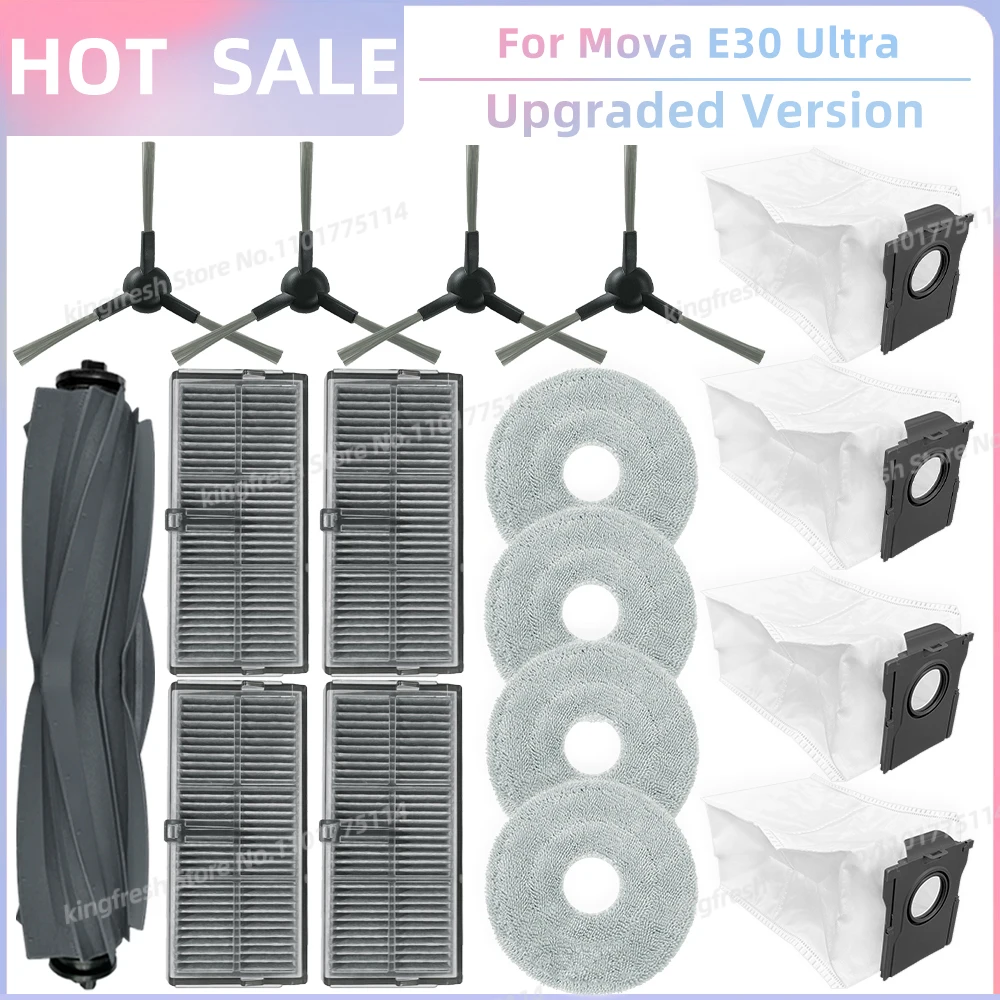 Аксессуары для роботов-пылесосов OSSIEAO к Dreame Mova E40 Ultra / Mova E30 Ultra / Trouver E30 Ultra / Dreame L10s Pro Ultra Heat
Аксессуары для роботов-пылесосов OSSIEAO к Dreame Mova E40 Ultra / Mova E30 Ultra / Trouver E30 Ultra / Dreame L10s Pro Ultra Heat