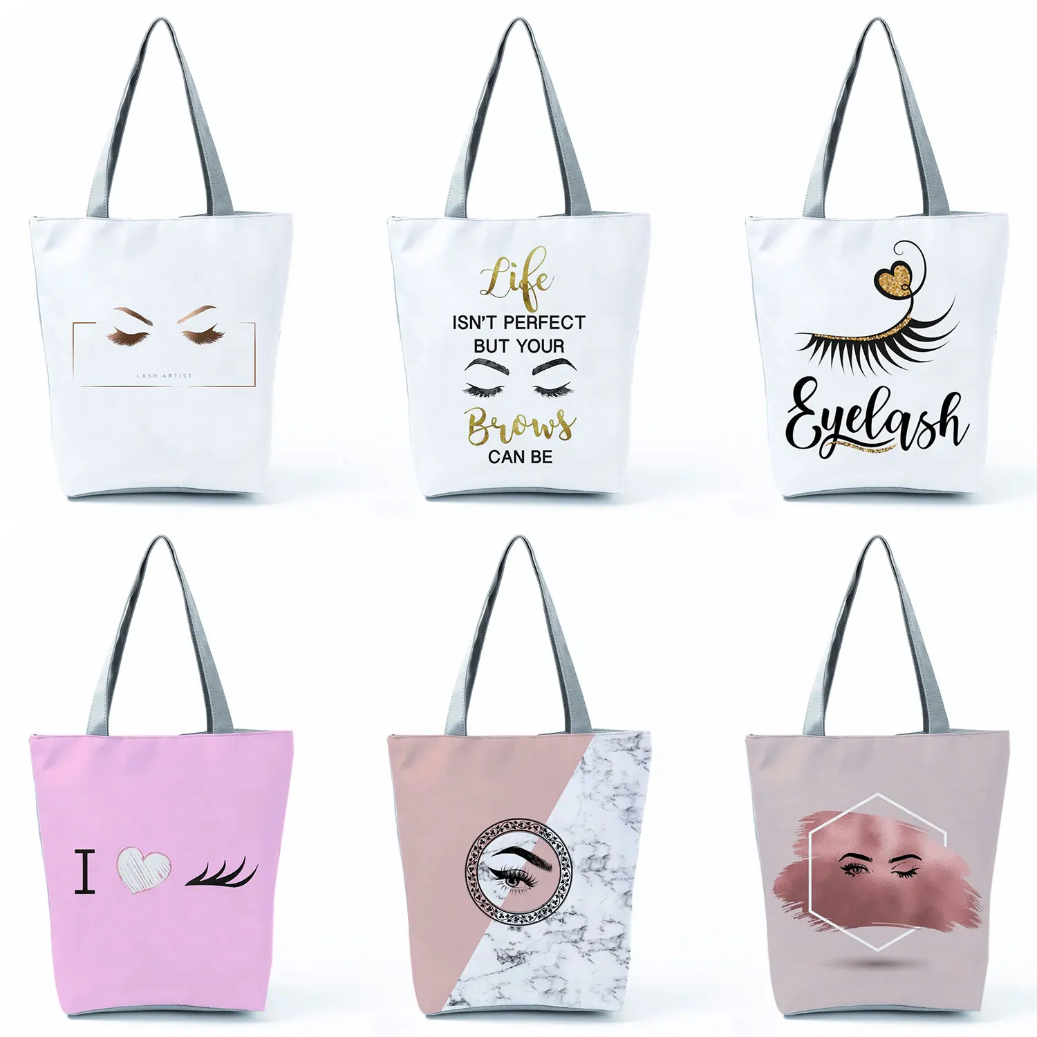 Индивидуальная женская сумка-тоут с милым рисунком и накладными ресницами, модная женская сумка с мультяшным рисунком, хипстерские пляжные...
Индивидуальная женская сумка-тоут с милым рисунком и накладными ресницами, модная женская сумка с мультяшным рисунком, хипстерские пляжные...