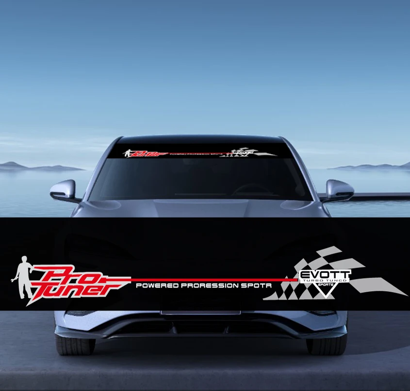 Exterior Car Stickers for Front Windshield, Car Modification Accessories Cool Stickers Waterproof and Long-term Non-fading
Exterior Car Stickers for Front Windshield, Car Modification Accessories Cool Stickers Waterproof and Long-term Non-fading