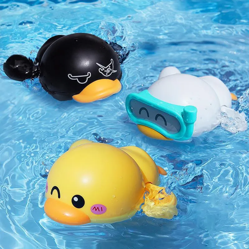 Bathroom Bath Shower Baby Clockwork Swimming Children Play Water Cute Little Duck Bathing Bathtub Toys Children Gifts
Bathroom Bath Shower Baby Clockwork Swimming Children Play Water Cute Little Duck Bathing Bathtub Toys Children Gifts