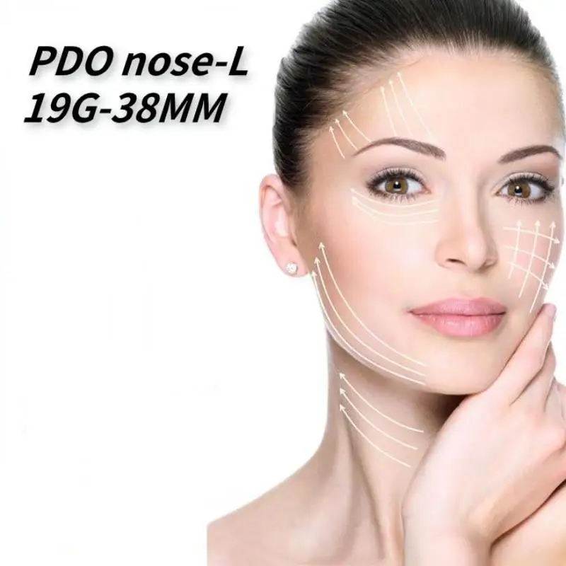 PDO Nose-L-19G-38MM 2022 Korea Thread Lift Facial Neck Arm Leg Buttock Lifting Skin Care Beauty Products 20pcs/Bag
PDO Nose-L-19G-38MM 2022 Korea Thread Lift Facial Neck Arm Leg Buttock Lifting Skin Care Beauty Products 20pcs/Bag