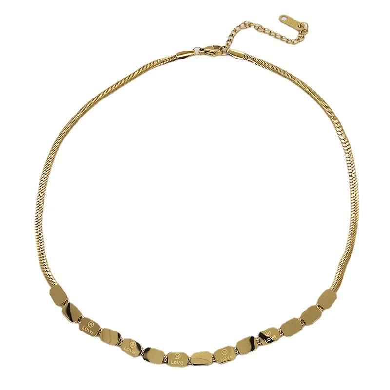 Stainless Steel Women Charm Choker Hoop Necklace Gold Color Plated Lettering LOVE Vintage Gift Free Shipping
Stainless Steel Women Charm Choker Hoop Necklace Gold Color Plated Lettering LOVE Vintage Gift Free Shipping