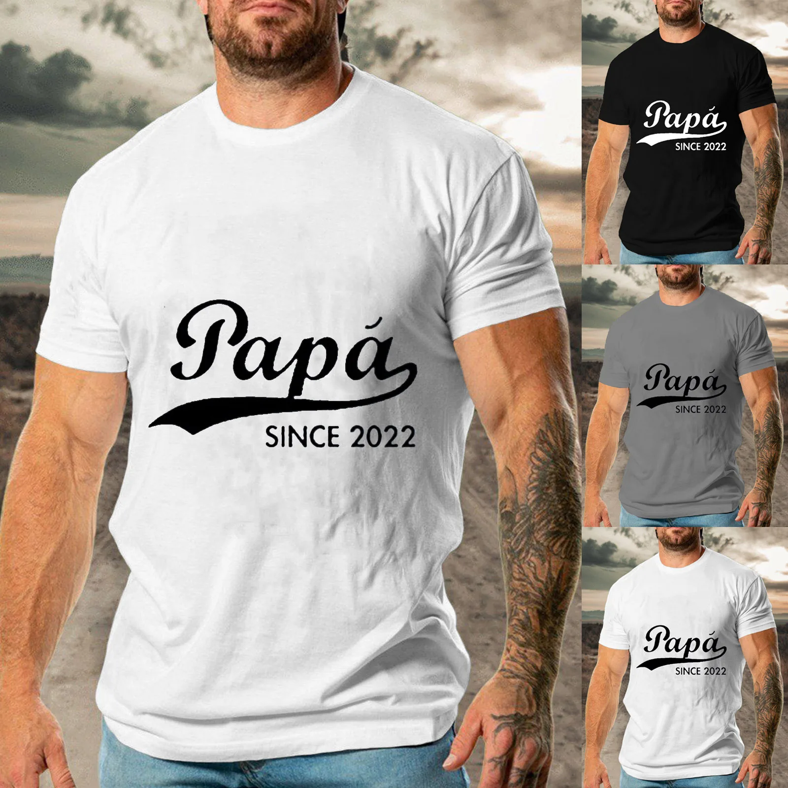 2022 Father's Day Pattern Top 3D Printing T-Shirt Oversized Loose Clothes Fashion Style Casual Men's Cool Short Sleeves
2022 Father's Day Pattern Top 3D Printing T-Shirt Oversized Loose Clothes Fashion Style Casual Men's Cool Short Sleeves