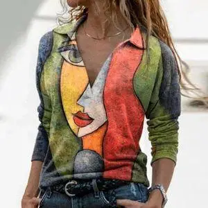 Blouse Lapel Vintage Print Blouse Casual V-Neck Short Sleeve Blouse 2022 Women's Top
Blouse Lapel Vintage Print Blouse Casual V-Neck Short Sleeve Blouse 2022 Women's Top