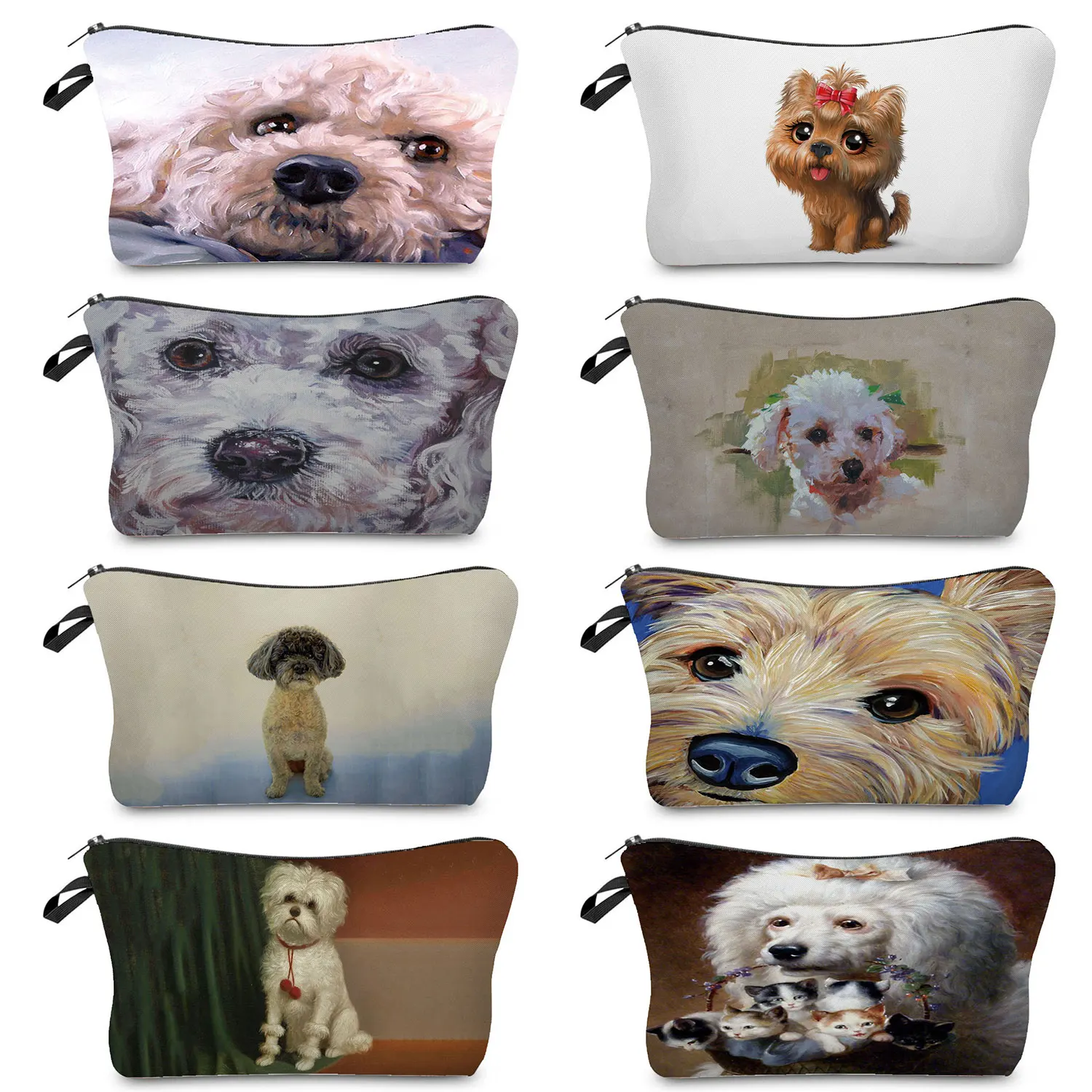 Cartoon Fashion Animal Dog Printed Cosmetic Bags School Pencil Cases Outdoor Portable Storage Bag Female Toiletries Organizer
Cartoon Fashion Animal Dog Printed Cosmetic Bags School Pencil Cases Outdoor Portable Storage Bag Female Toiletries Organizer