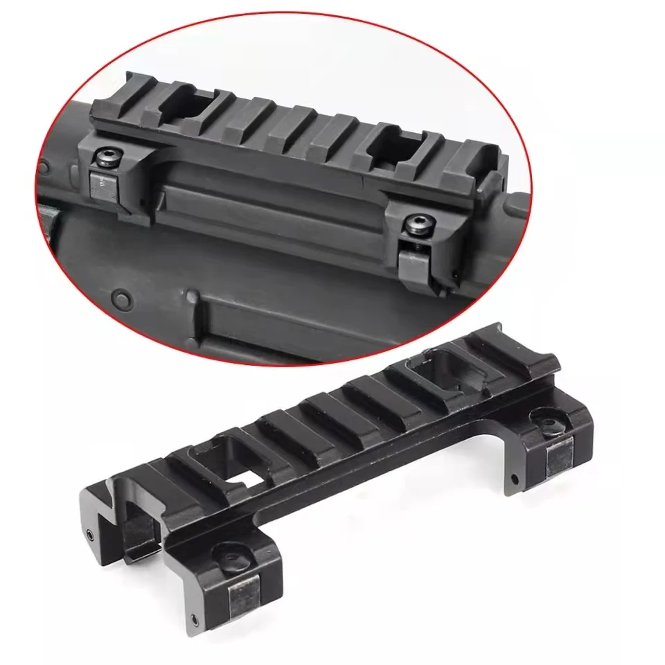 CS Tactical 8 Slots HK SP5 MP5 GSG5 G3 HK53 Picatinny Weaver Top Rail Mount Base Claw Laser Sight Scope Mount for Huting Caza
CS Tactical 8 Slots HK SP5 MP5 GSG5 G3 HK53 Picatinny Weaver Top Rail Mount Base Claw Laser Sight Scope Mount for Huting Caza