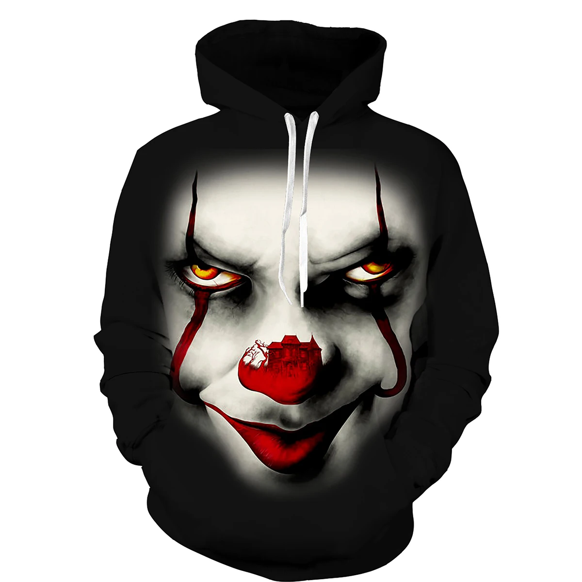 Cool Horror Clown Fashion Men Women Hoodies 3D Print Sweatshirts Streetwear Teenage Plus Size Long Sleeve Tops Halloween Costume
Cool Horror Clown Fashion Men Women Hoodies 3D Print Sweatshirts Streetwear Teenage Plus Size Long Sleeve Tops Halloween Costume
