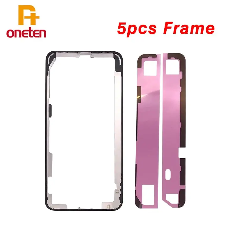 5pcs Original Frame+Adhesive Sticker For iPhone X XS XSM 11 12 13 Pro Max Mini Middle Bezel Replacement Glass Frame Phone Parts
5pcs Original Frame+Adhesive Sticker For iPhone X XS XSM 11 12 13 Pro Max Mini Middle Bezel Replacement Glass Frame Phone Parts