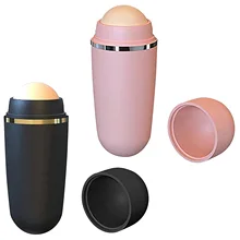 Face Oil Absorbent Volcanic Roller Stone Face T-zone Oil Removing Absorbing Mini Portable Face Skin Care Tool Oil Remover Roller