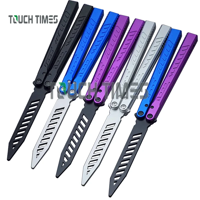 TheOne Falcon Balisong Trainer Butterfly Knife Flipper D2 Blade 6061 Aviation Aluminum Handle Bushings System Safe EDC Outdoor
TheOne Falcon Balisong Trainer Butterfly Knife Flipper D2 Blade 6061 Aviation Aluminum Handle Bushings System Safe EDC Outdoor