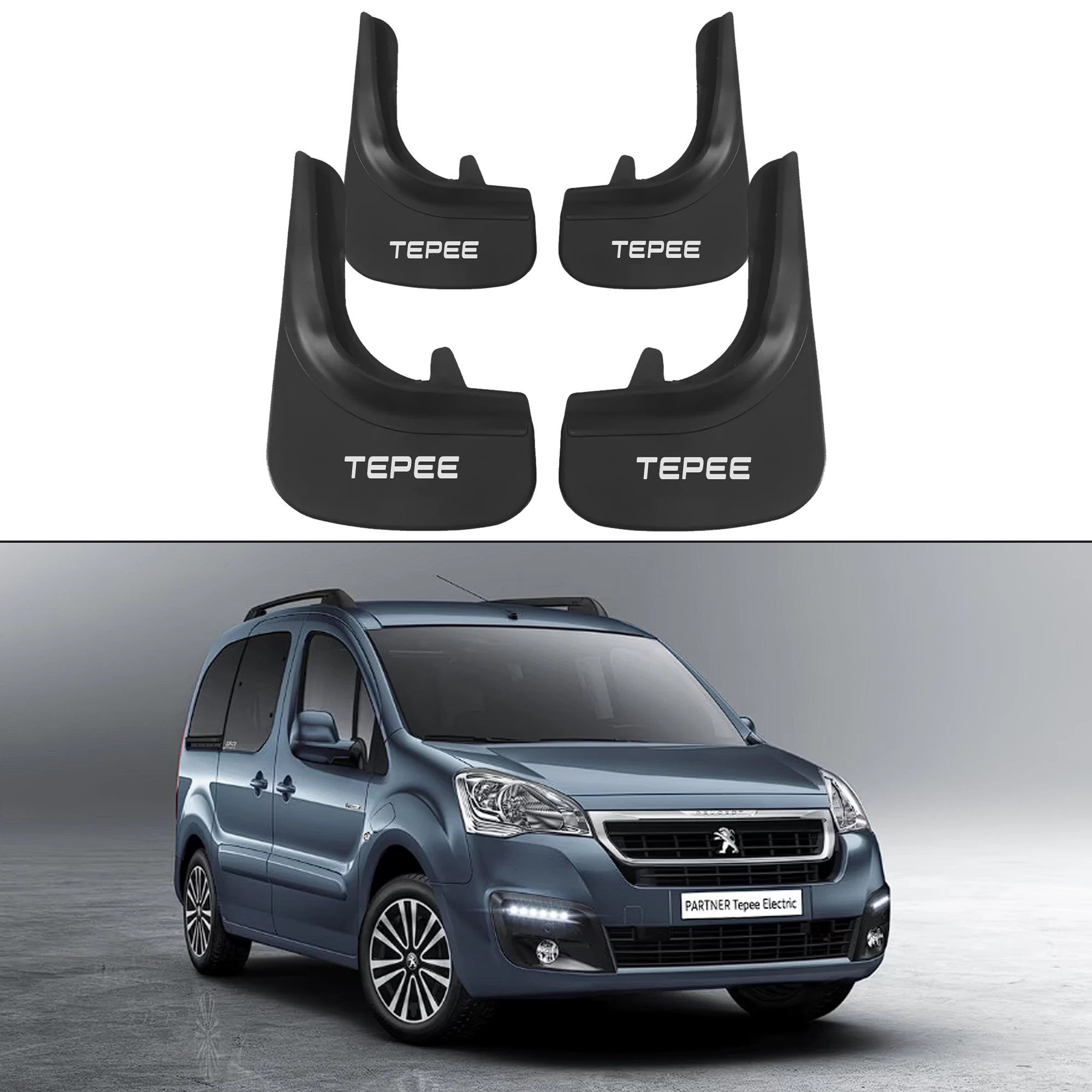 Комплект автомобильных брызговиков Axenture для Peugeot Tepee, резиновые Брызговики для задних шин, аксессуары для защиты от брызг, 4 шт.
Комплект автомобильных брызговиков Axenture для Peugeot Tepee, резиновые Брызговики для задних шин, аксессуары для защиты от брызг, 4 шт.