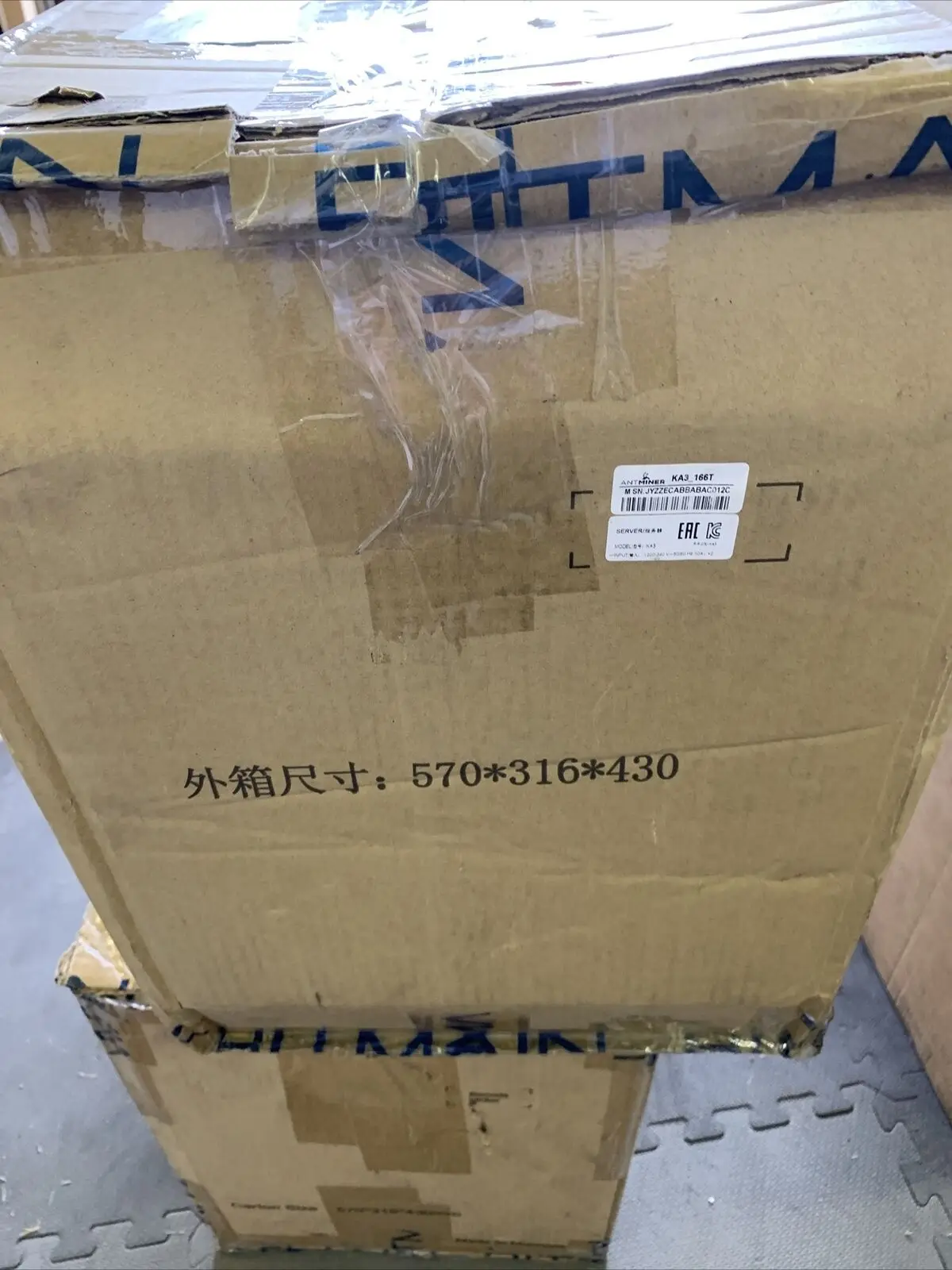 BUY 2 GET 1 FREE New Bitmain Antmine KA3 166Th/s 3154W As-ic Mine KDA IN STOCK with free shipping
BUY 2 GET 1 FREE New Bitmain Antmine KA3 166Th/s 3154W As-ic Mine KDA IN STOCK with free shipping