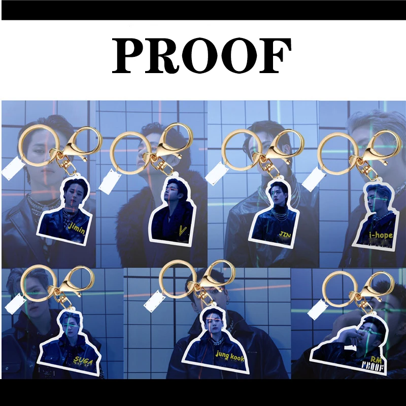 KPOP Bangtan Boys New Album Proof Acrylic Keychain Bag Accessories JUNGKOOK JIMIN JIN J-HOPE Tae Hyung SUGA Fans Collection Gift
KPOP Bangtan Boys New Album Proof Acrylic Keychain Bag Accessories JUNGKOOK JIMIN JIN J-HOPE Tae Hyung SUGA Fans Collection Gift