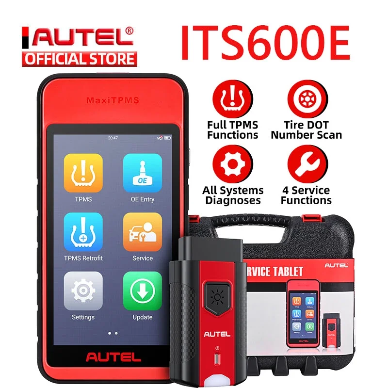 2022 Autel MaxiTPMS ITS600 ITS600E TPMS инструмент для переобучения с полным программированием датчиков, поддержка проверки шин и тормозов
2022 Autel MaxiTPMS ITS600 ITS600E TPMS инструмент для переобучения с полным программированием датчиков, поддержка проверки шин и тормозов