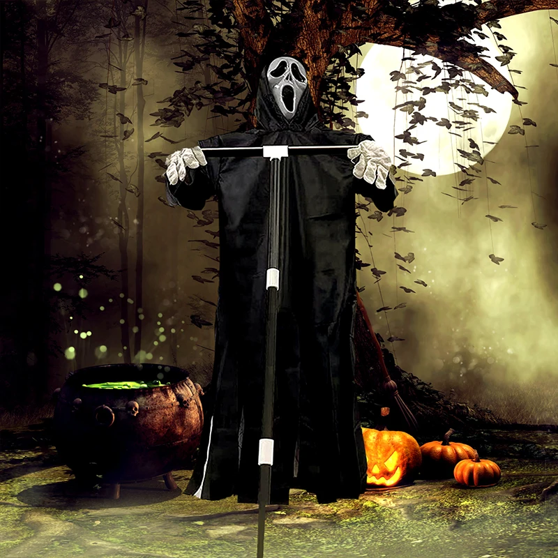 2023Halloween Decoration Ghostface Scarecrow Scream Scarecrow Ornament Hanging Ghost Garden Bird Repeller Decor for Home Outdoor
2023Halloween Decoration Ghostface Scarecrow Scream Scarecrow Ornament Hanging Ghost Garden Bird Repeller Decor for Home Outdoor