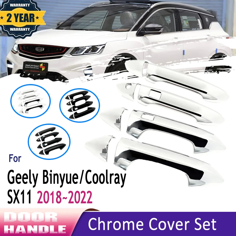 Хромированная внешняя дверная ручка для Geely Binyue 2022, аксессуары Coolray SX11 Proton X50 2018 ~ 2022 2021, автомобильные аксессуары, наклейка
Хромированная внешняя дверная ручка для Geely Binyue 2022, аксессуары Coolray SX11 Proton X50 2018 ~ 2022 2021, автомобильные аксессуары, наклейка