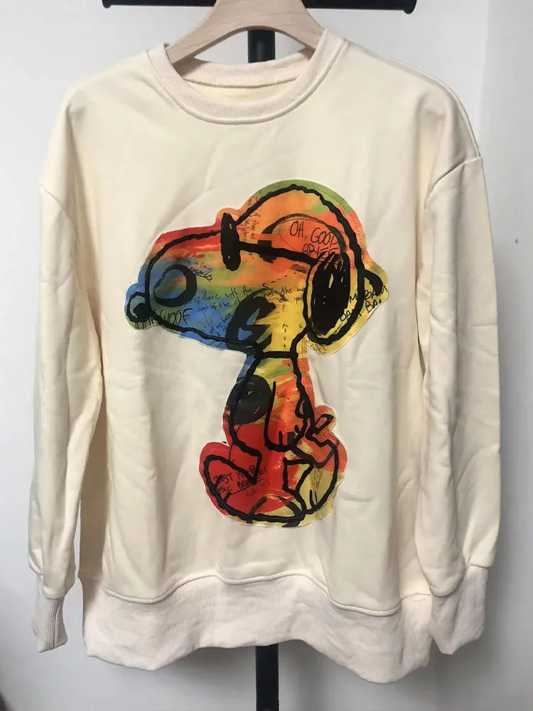 Zach AiIsa autumn and winter new fashion all-match round neck long-sleeved embroidered printing casual sports pullover sweater
Zach AiIsa autumn and winter new fashion all-match round neck long-sleeved embroidered printing casual sports pullover sweater