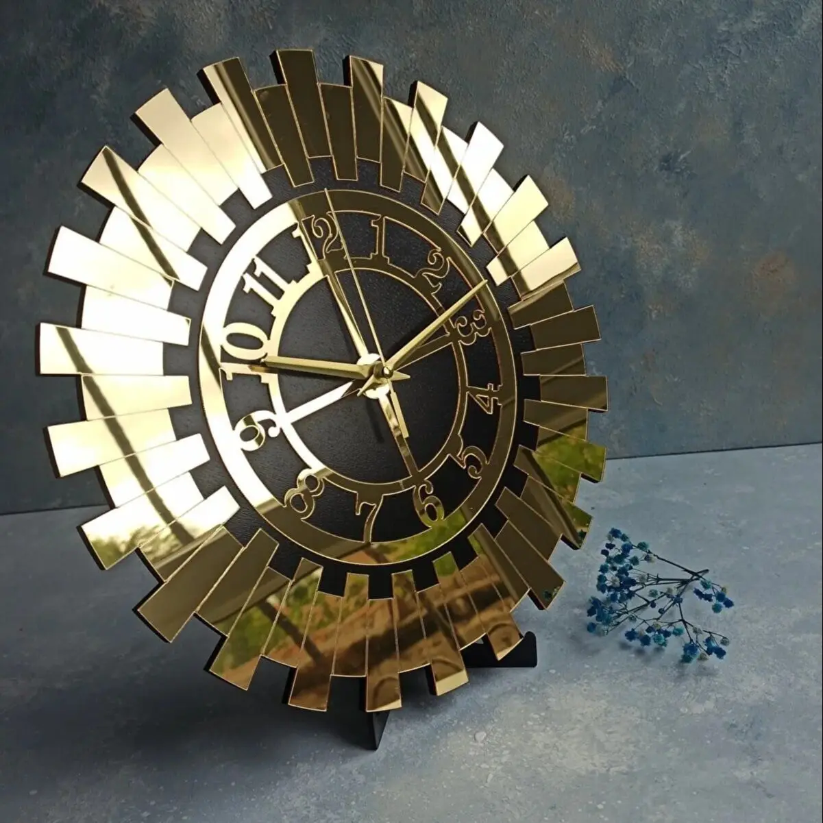 Decorative Luxury Wall and Desk Clock Unique Minimalist Design Modern Wall Clock for Living Room Home Kitchen Office Decoration
Decorative Luxury Wall and Desk Clock Unique Minimalist Design Modern Wall Clock for Living Room Home Kitchen Office Decoration