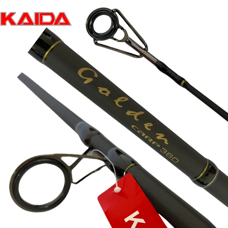 Спиннинг карповый KAIDA 124 GOLDEN CARP тест 3Lb | Спорт и развлечения