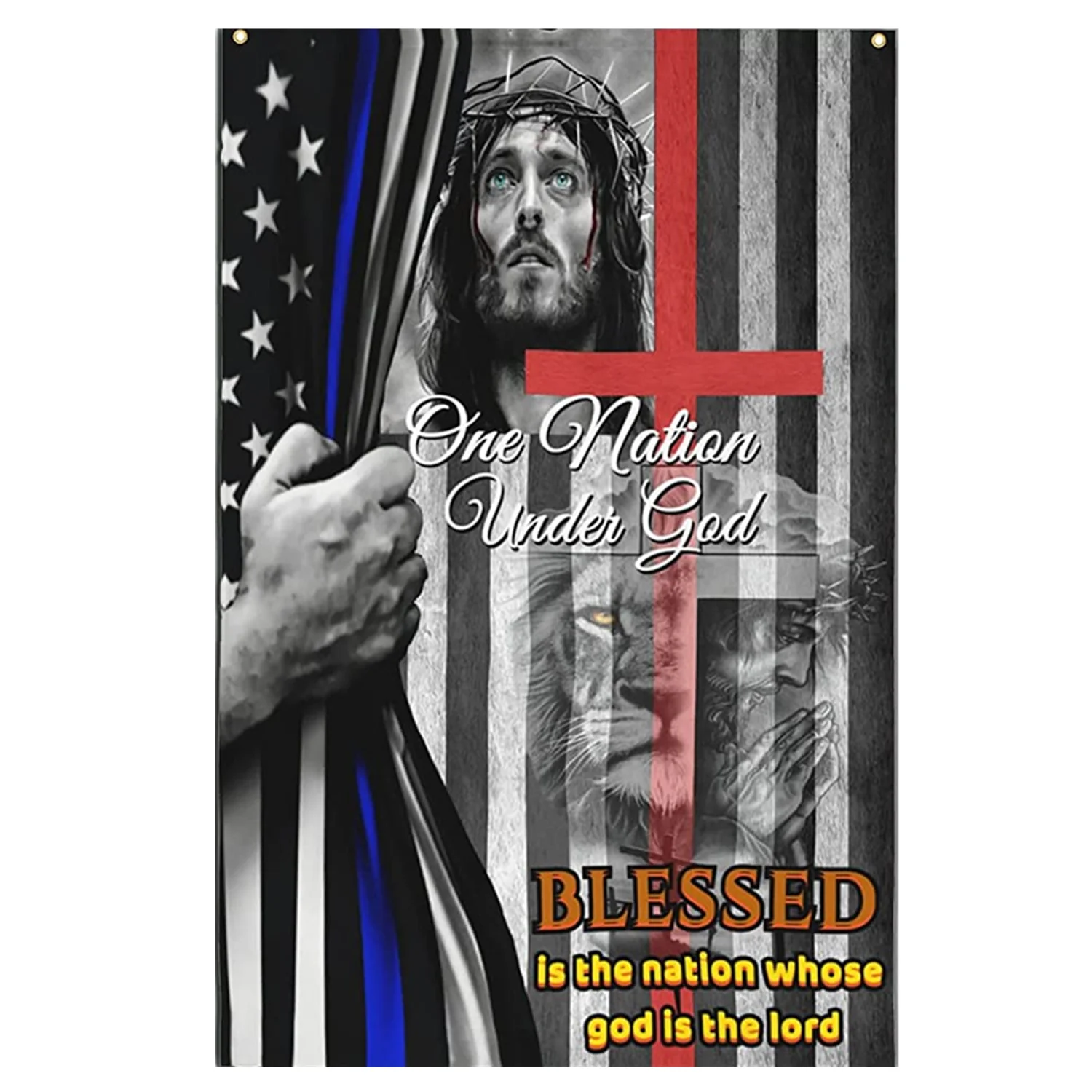 God Bless US Flag Outdoor Washable Living Room Premium Polyester Gift College Digital Printing Fade Proof Polyester 100D
God Bless US Flag Outdoor Washable Living Room Premium Polyester Gift College Digital Printing Fade Proof Polyester 100D