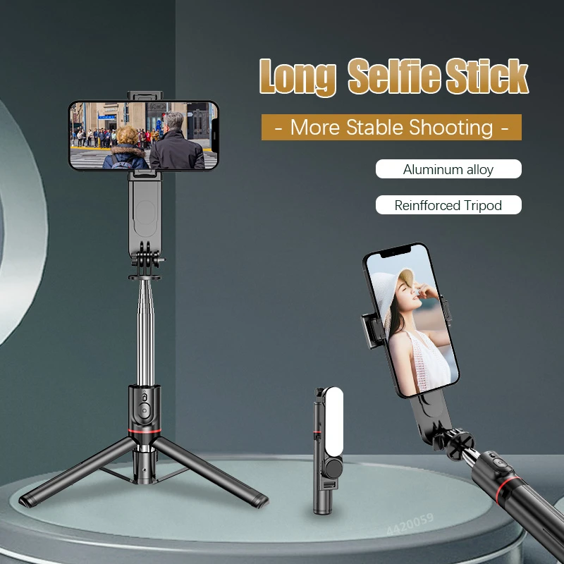 Roreta Foldable Wireless Monopod Bluetooth Selfie Stick Tripod With Bluetooth Shutter Big Fill Light Selfie For live streaming
Roreta Foldable Wireless Monopod Bluetooth Selfie Stick Tripod With Bluetooth Shutter Big Fill Light Selfie For live streaming