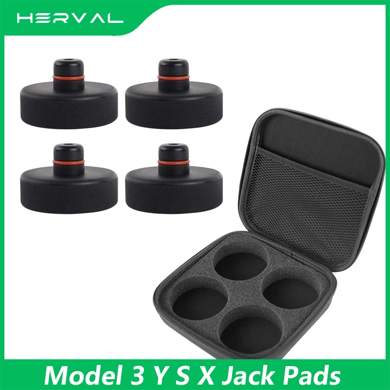 Herval For Tesla Model 3 / Y / S / X Jack Lifting Pad Adapter Tool with Storage Box
Herval For Tesla Model 3 / Y / S / X Jack Lifting Pad Adapter Tool with Storage Box