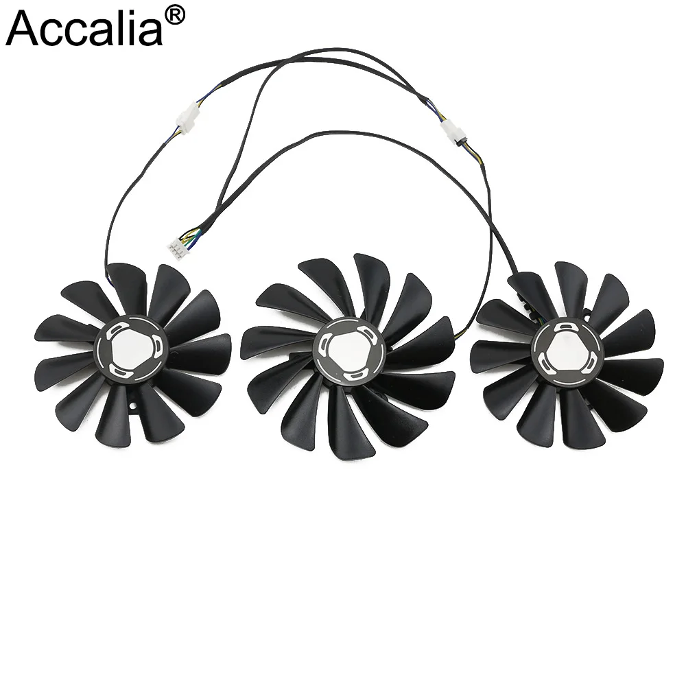 3PCS/lot 95mm 85mm CF1010U12S 0.45A DC 12V RX 5700 XT GPU FAN For XFX RX 5700 Radeon RX 5700 XT 5600XT THICC III Cooling Fans
3PCS/lot 95mm 85mm CF1010U12S 0.45A DC 12V RX 5700 XT GPU FAN For XFX RX 5700 Radeon RX 5700 XT 5600XT THICC III Cooling Fans