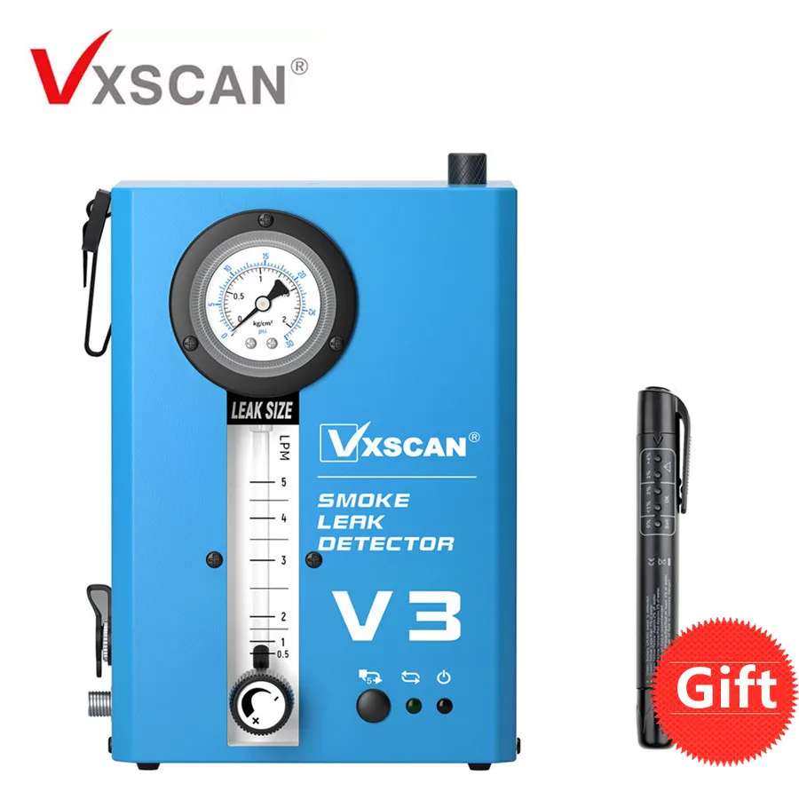 VXSCAN V3 Automotive Vacuum Smoke Leak Detector Diagnostic Tester Free Get A Brake Fluid Oil Tester
VXSCAN V3 Automotive Vacuum Smoke Leak Detector Diagnostic Tester Free Get A Brake Fluid Oil Tester
