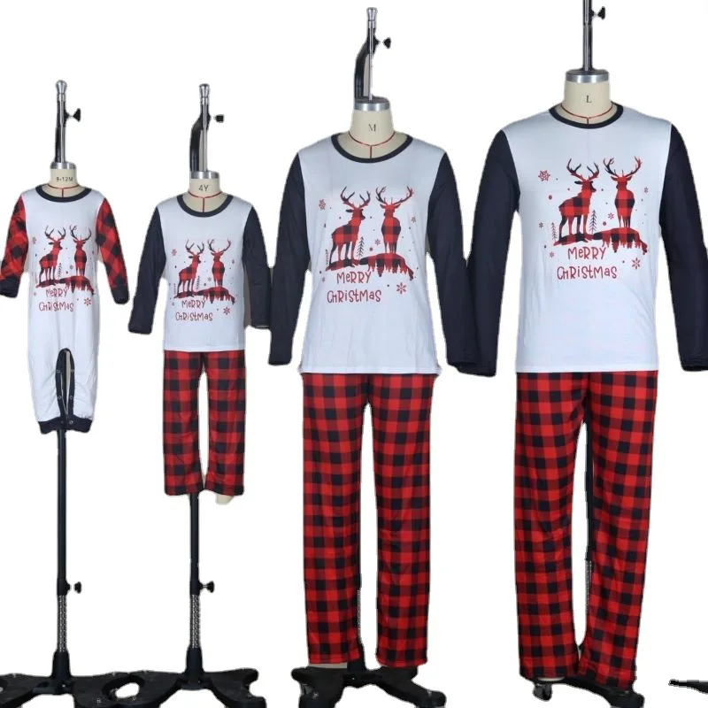 2023 Christmas Family Matching Pajamas For 3 Person Mather Father Kids Outfits Top Pant 2PCS Xmas Sleepwear Pjamas Baby Jumpsuit
2023 Christmas Family Matching Pajamas For 3 Person Mather Father Kids Outfits Top Pant 2PCS Xmas Sleepwear Pjamas Baby Jumpsuit