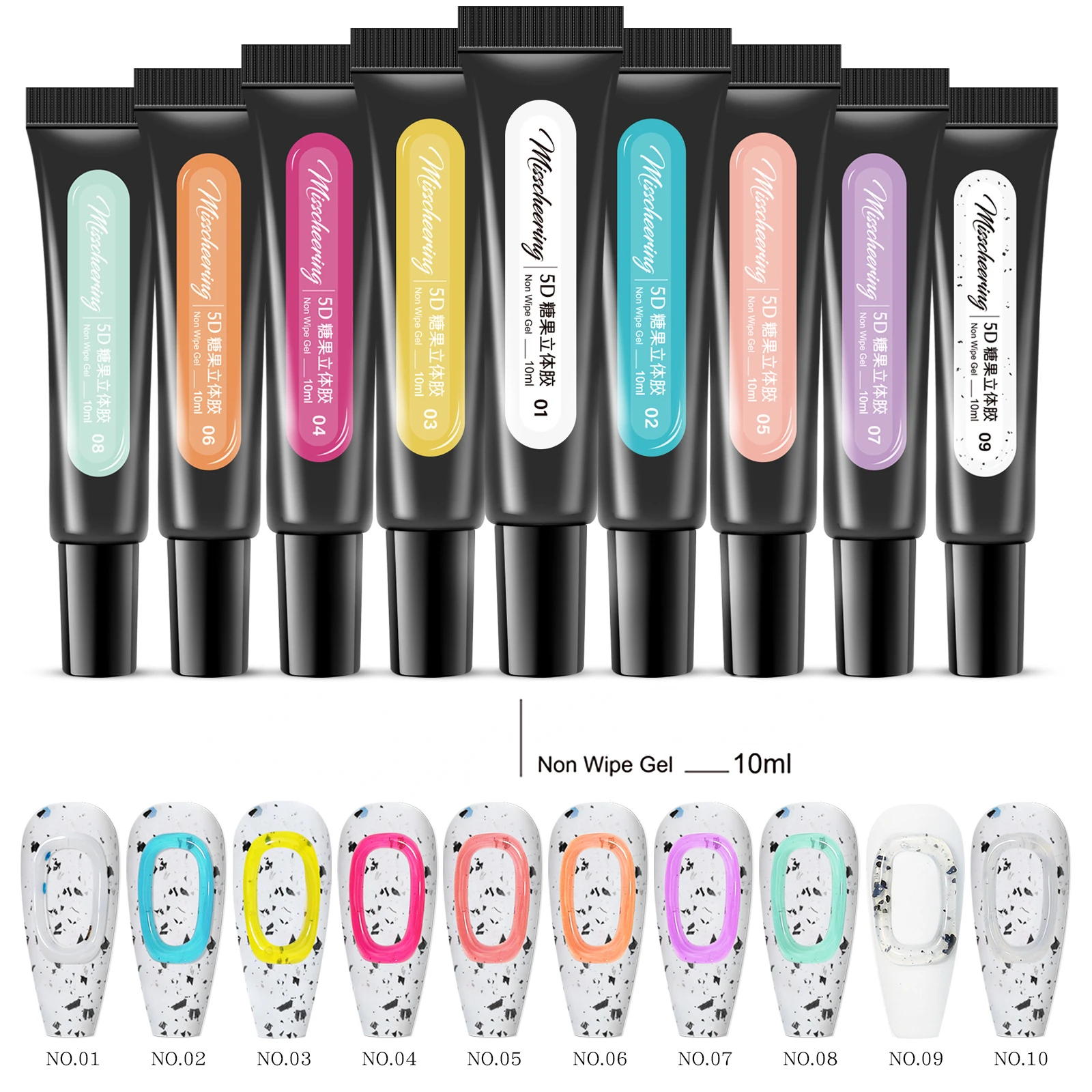 Pudding Gel 10ml 5D Macaroon Candy Painting Gel Polish Tube Emboss Nail Design Super Texture Gel Pigmented Paint Liner Gel 2022
Pudding Gel 10ml 5D Macaroon Candy Painting Gel Polish Tube Emboss Nail Design Super Texture Gel Pigmented Paint Liner Gel 2022
