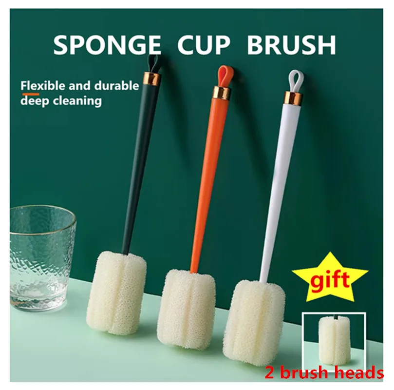 Long Handle Cup Brush Detachable Kitchen Cleaning Tool Sponge Brush Baby Bottle Brush Additional 2 Brush Heads
Long Handle Cup Brush Detachable Kitchen Cleaning Tool Sponge Brush Baby Bottle Brush Additional 2 Brush Heads