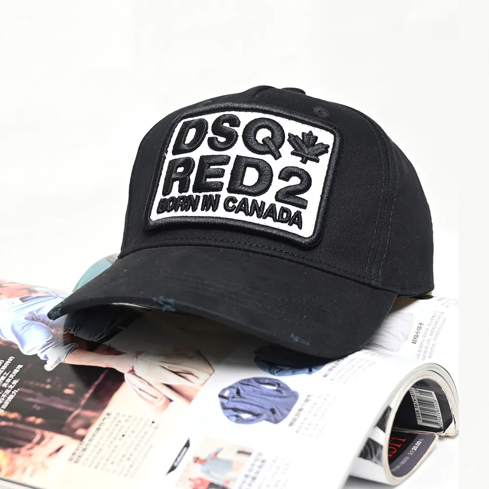 2022 DSQUARED2 High Quality Black 100% Cotton Baseball Cap Men Women Embroidered Letters Dad Hat Hip Hop Trucker Cap
2022 DSQUARED2 High Quality Black 100% Cotton Baseball Cap Men Women Embroidered Letters Dad Hat Hip Hop Trucker Cap