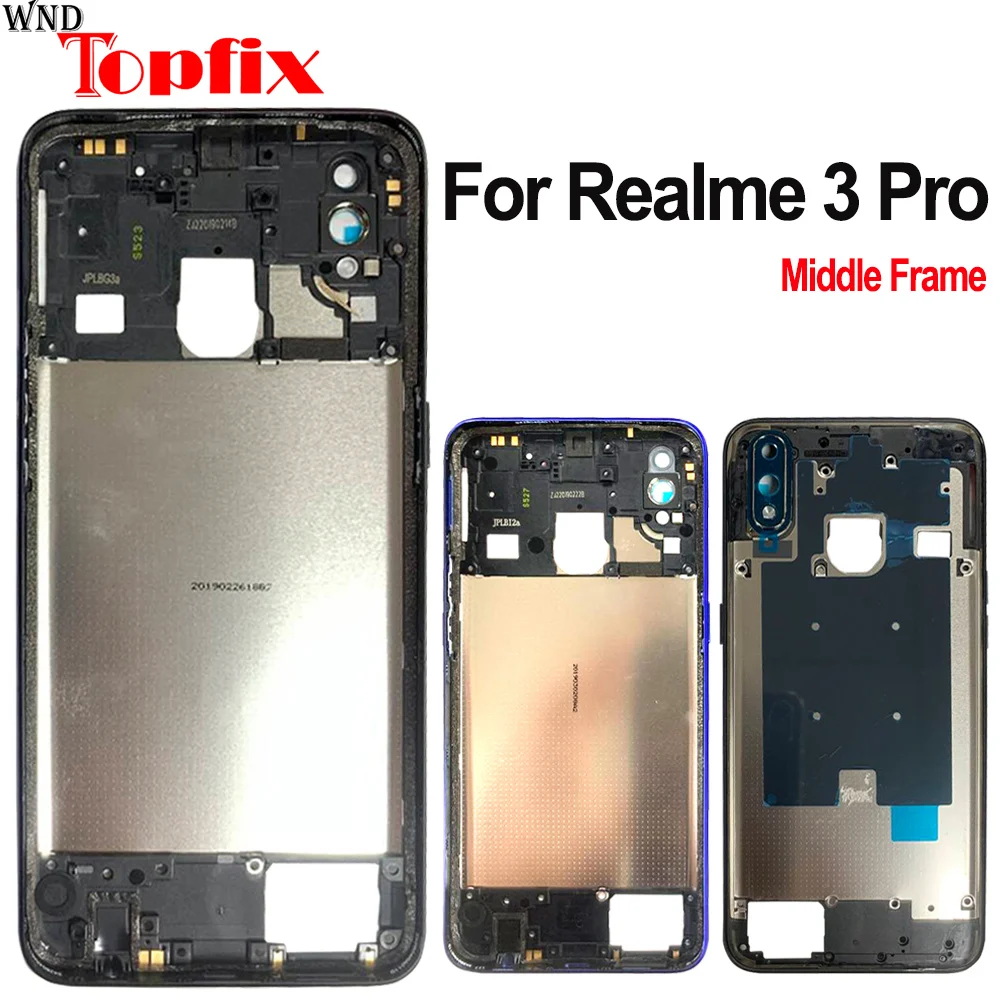 Новинка для Oppo Realme 3 Pro средняя рамка Лицевая панель рамка с боковой кнопкой запасные части для ремонта
Новинка для Oppo Realme 3 Pro средняя рамка Лицевая панель рамка с боковой кнопкой запасные части для ремонта