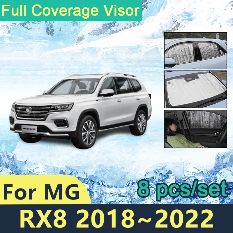 Full Cover Sunshades For MG RX8 MGRX8 IS21 2018 2019 2020 2021 2022 Car Windshields Accessories Sun Protection Parasol Visor 
Full Cover Sunshades For MG RX8 MGRX8 IS21 2018 2019 2020 2021 2022 Car Windshields Accessories Sun Protection Parasol Visor