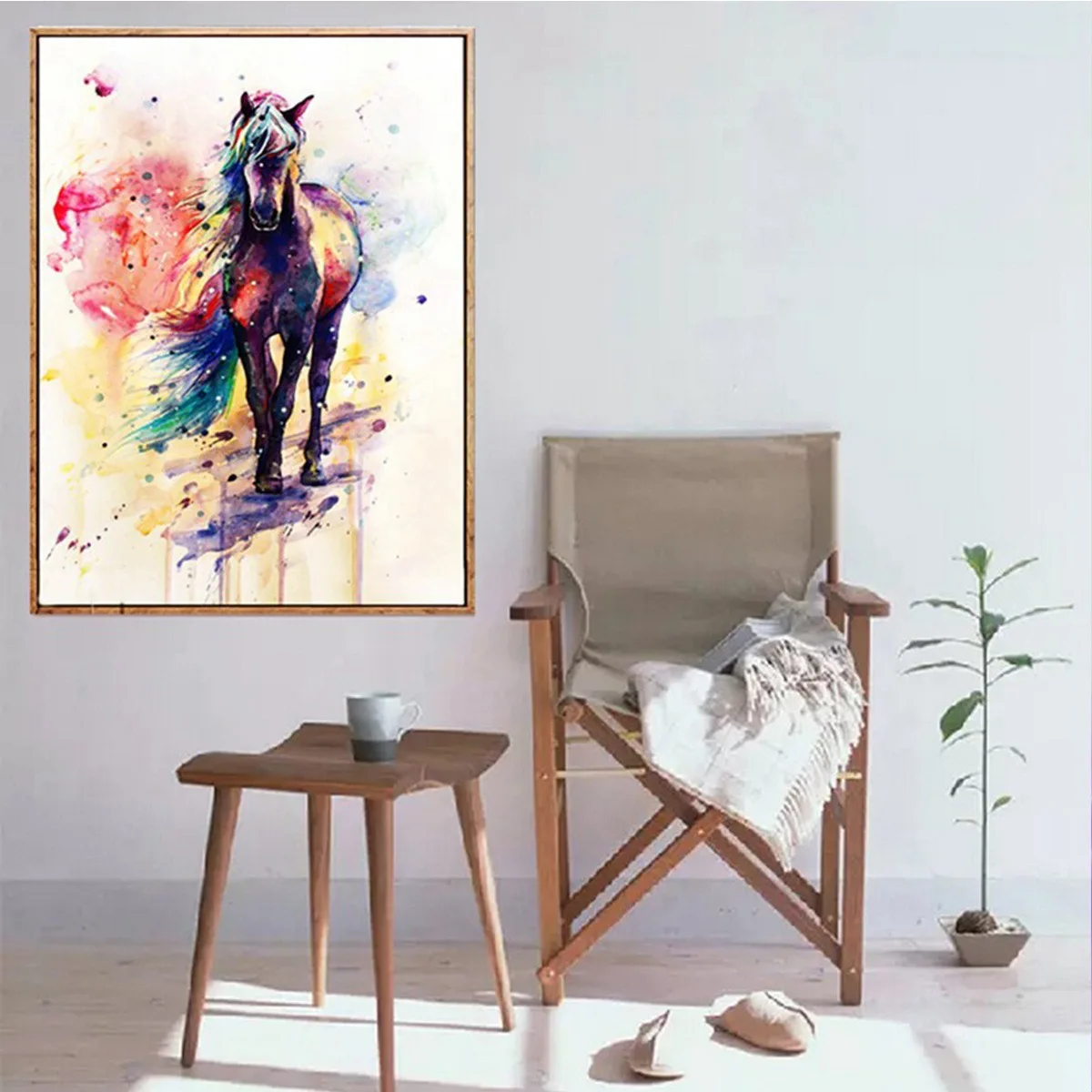 Custom living room decoration painting bedroom background wall painting watercolor horse frameless painting core cute animal can
Custom living room decoration painting bedroom background wall painting watercolor horse frameless painting core cute animal can