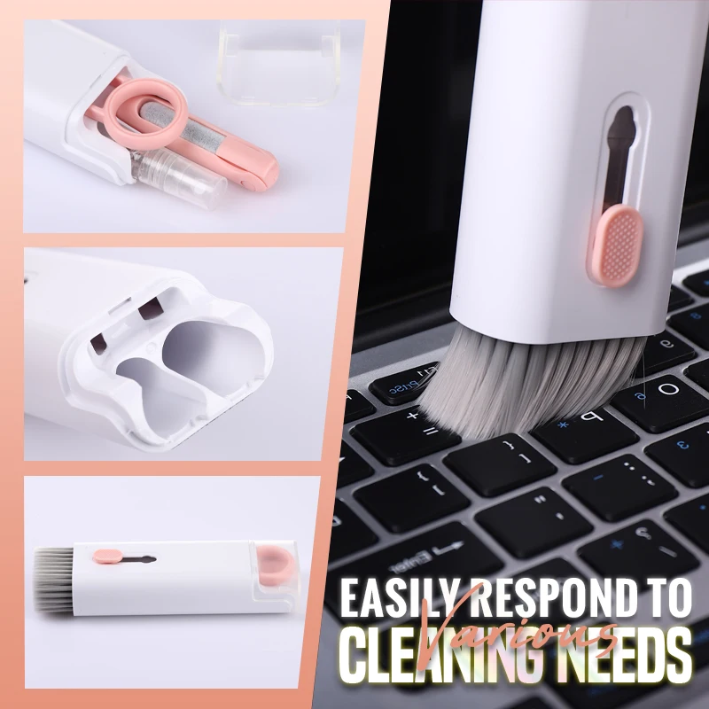 8-in-1 Keyboard Cleaning Tools Cleaner Keycap Puller Kit Computer Keyboard Cleaner Brush Kit Earbuds Cleaning Pen For Earphone
8-in-1 Keyboard Cleaning Tools Cleaner Keycap Puller Kit Computer Keyboard Cleaner Brush Kit Earbuds Cleaning Pen For Earphone