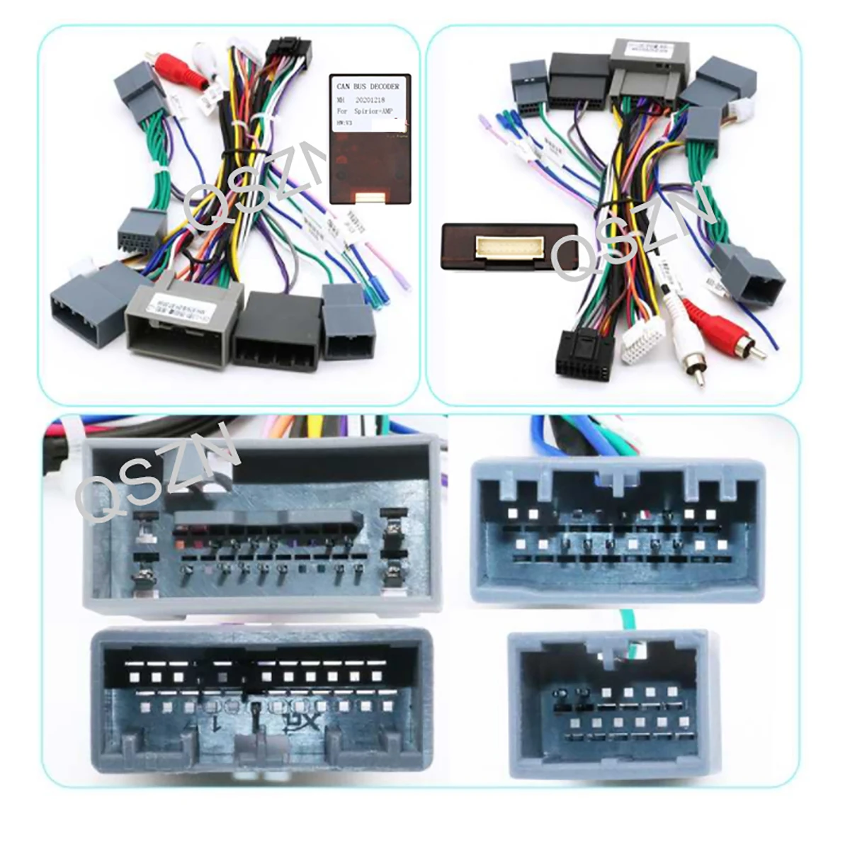 

Canbus Box Decoder For 2008-2012 HONDA Spirior With Wiring Harness Cable Car Radio Power Cable
