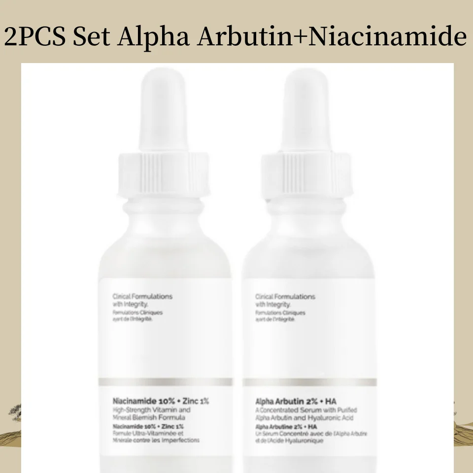 Набор из 2 предметов, Niacinamide/Альфа арбутин, эссенция, набор для ухода за кожей, отбеливание и осветление тона кожи, Антивозрастная искусствен...
Набор из 2 предметов, Niacinamide/Альфа арбутин, эссенция, набор для ухода за кожей, отбеливание и осветление тона кожи, Антивозрастная искусствен...