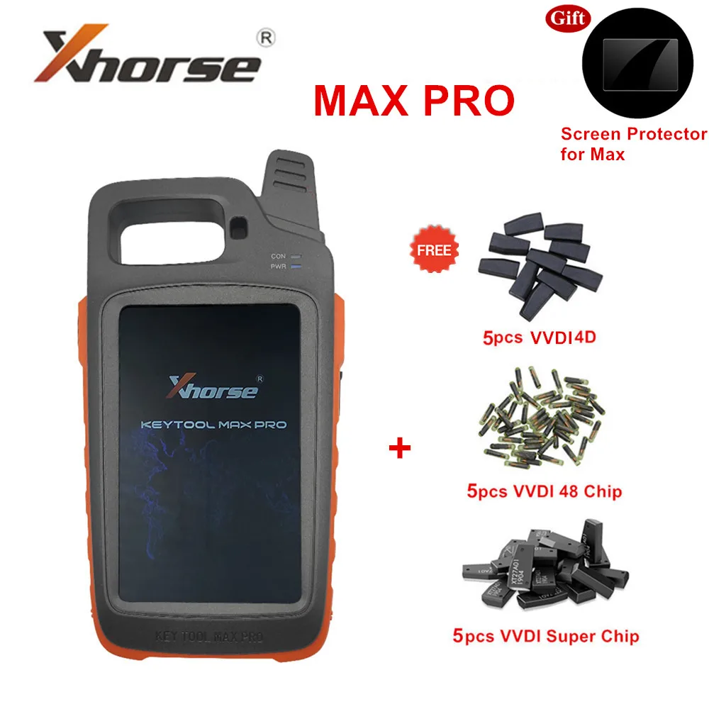 Xhorse VVDI Key Tool Max Pro with MINI OBD Tool Function with Free XT27 Super Chip Support Read Voltage and Leakage Current
Xhorse VVDI Key Tool Max Pro with MINI OBD Tool Function with Free XT27 Super Chip Support Read Voltage and Leakage Current