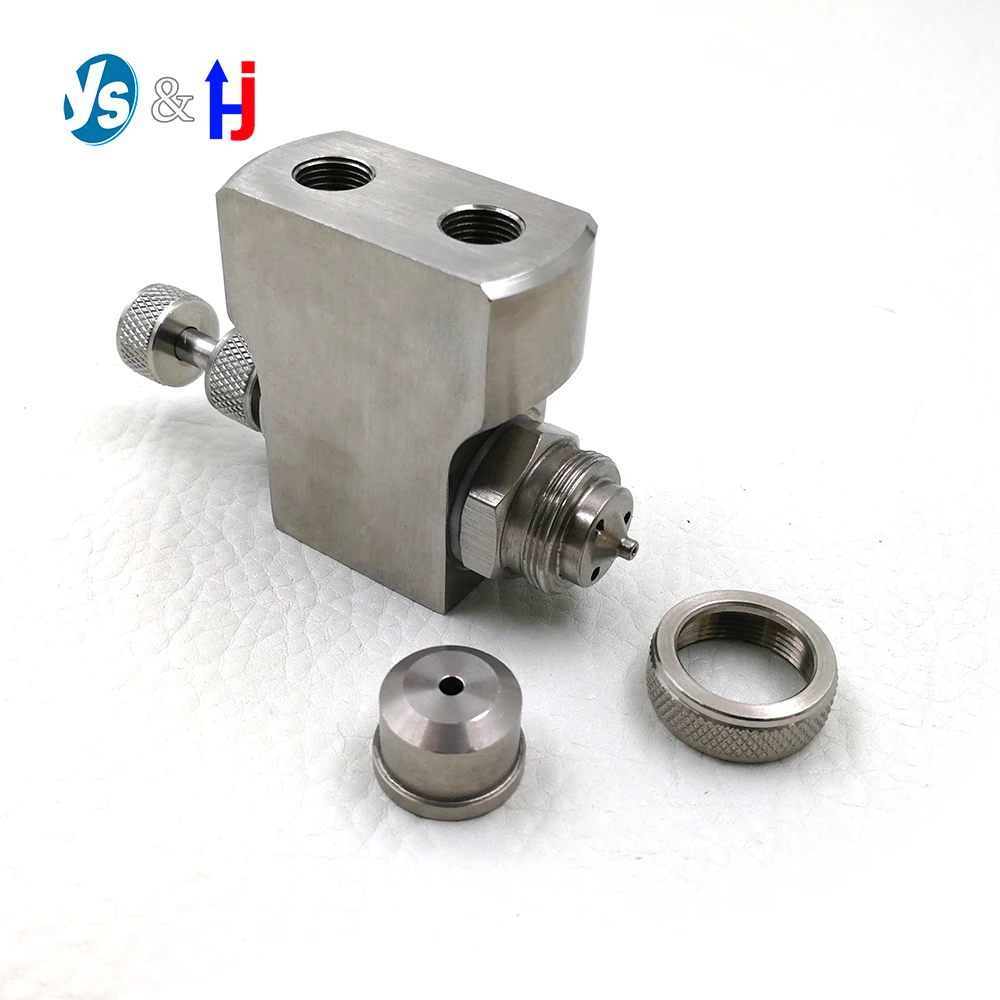 1/4" Inch JACN Air Atomizing Nozzle Top Inlet Type Two-Fluid Adjustable Atomizer Mixed Air Liquid Water Mist Fog Sprayer
1/4" Inch JACN Air Atomizing Nozzle Top Inlet Type Two-Fluid Adjustable Atomizer Mixed Air Liquid Water Mist Fog Sprayer