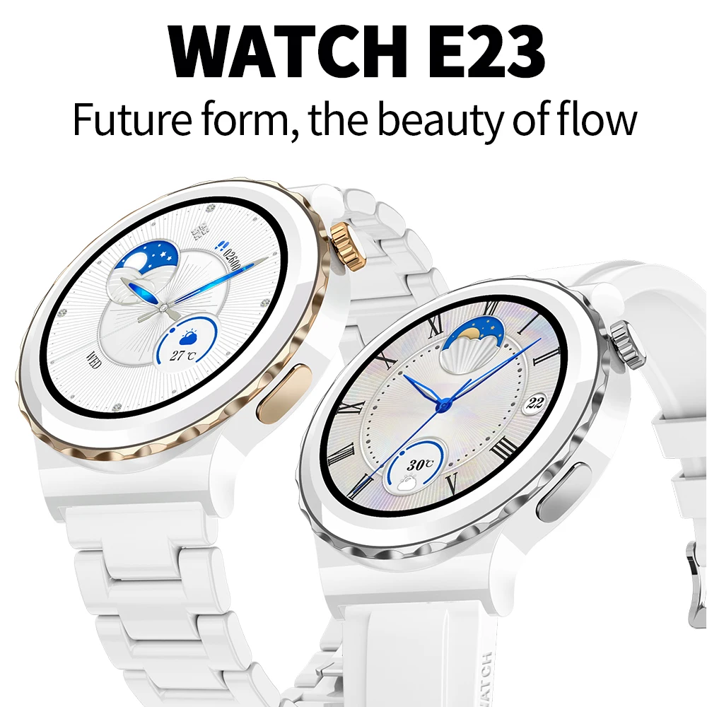 Bluetooth Call Smart Watch for Women 1.32inch 360*360 HD Screen Smartwatch Heart Rate Blood Pressure Monitor Music Player GPS
Bluetooth Call Smart Watch for Women 1.32inch 360*360 HD Screen Smartwatch Heart Rate Blood Pressure Monitor Music Player GPS