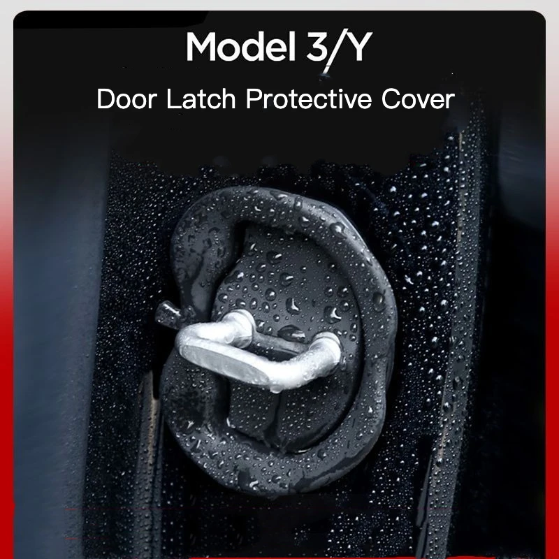 Door Latch Protective Cover Is Suitable For Tesla Model 3/Y Door Shock-Absorbing Cushion Pad Silent Modification Accessories
Door Latch Protective Cover Is Suitable For Tesla Model 3/Y Door Shock-Absorbing Cushion Pad Silent Modification Accessories
