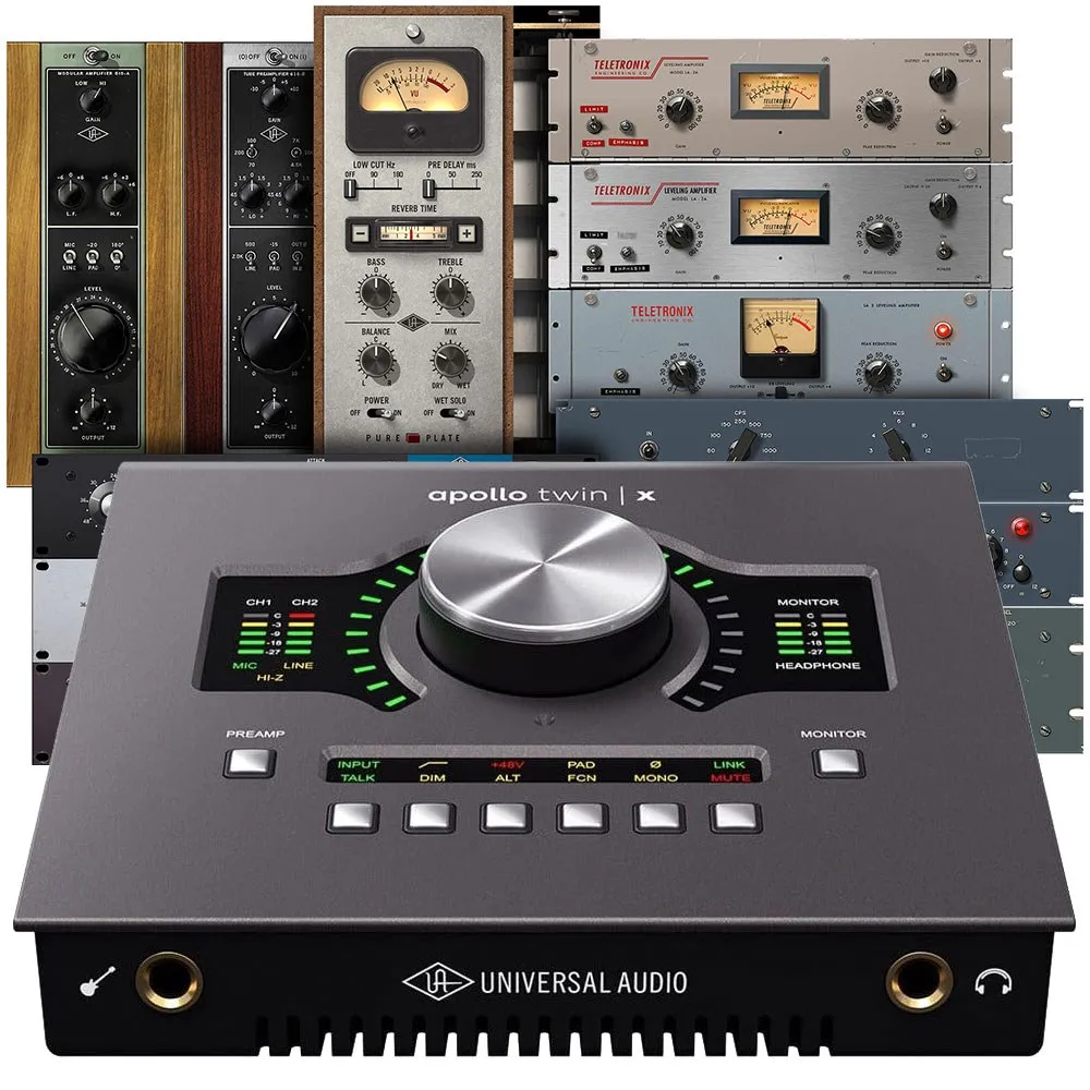 Summer Discount Sales Universal Audio Apollo Twin X DUO Heritage Edition 10x6 Thunderbolt Audio Interface with UAD DSP
Summer Discount Sales Universal Audio Apollo Twin X DUO Heritage Edition 10x6 Thunderbolt Audio Interface with UAD DSP