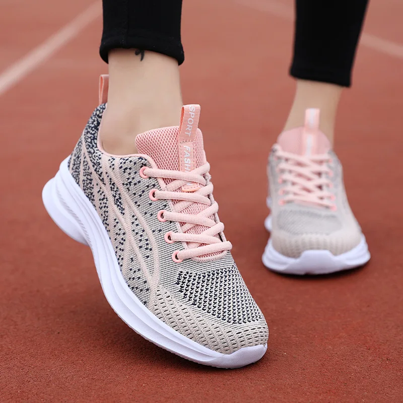 Flying woven mesh shoes women's breathable tide all-match new lightweight running shoes casual sports shoes women's 43
Flying woven mesh shoes women's breathable tide all-match new lightweight running shoes casual sports shoes women's 43
