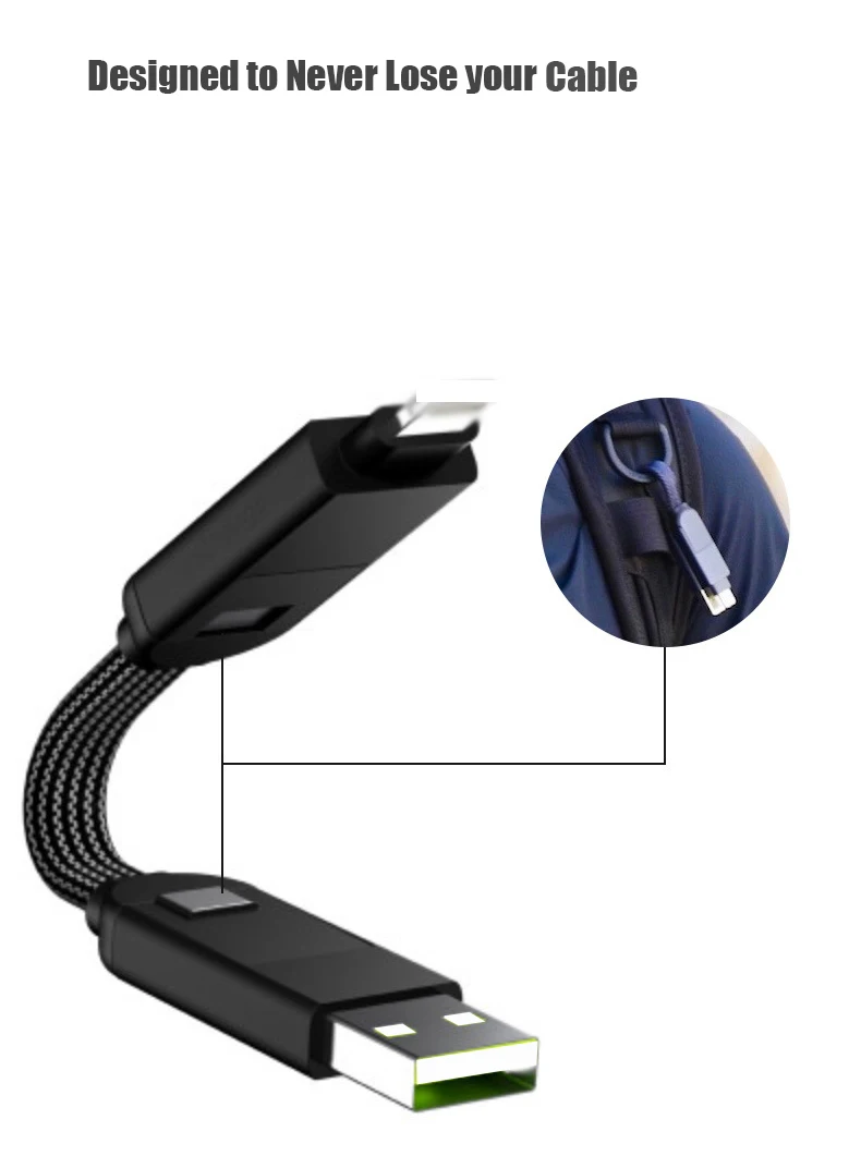 Portable Keyring Adapter 4 in1 PD 60W Data Transfer Charge Splitter for USB to USB Type C Lightning USBC Converter Cable
Portable Keyring Adapter 4 in1 PD 60W Data Transfer Charge Splitter for USB to USB Type C Lightning USBC Converter Cable