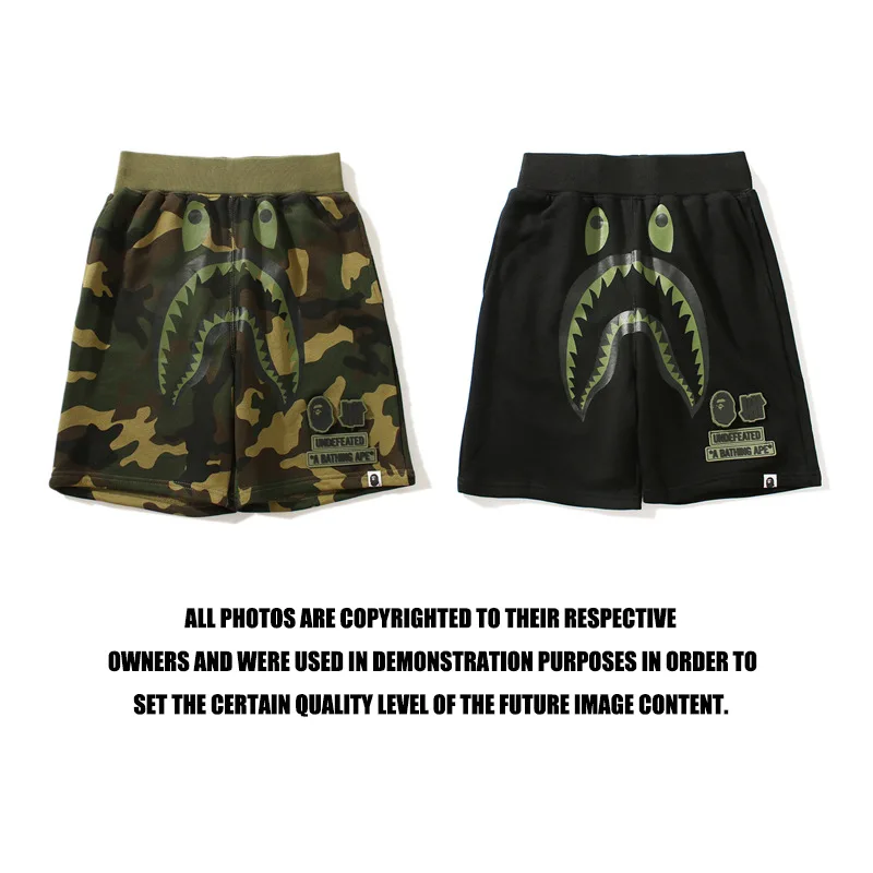 BAPE Beach Pants High Quality Cotton Camouflage Green Black Webbing Men Women Five-point Casual Daily Summer Shorts Pantalons
BAPE Beach Pants High Quality Cotton Camouflage Green Black Webbing Men Women Five-point Casual Daily Summer Shorts Pantalons